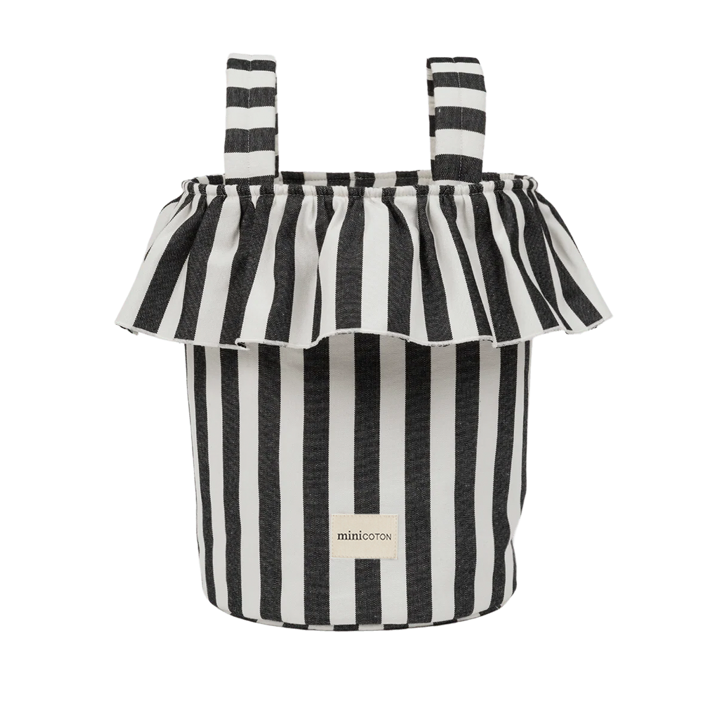 Basket Rayas - Black + White