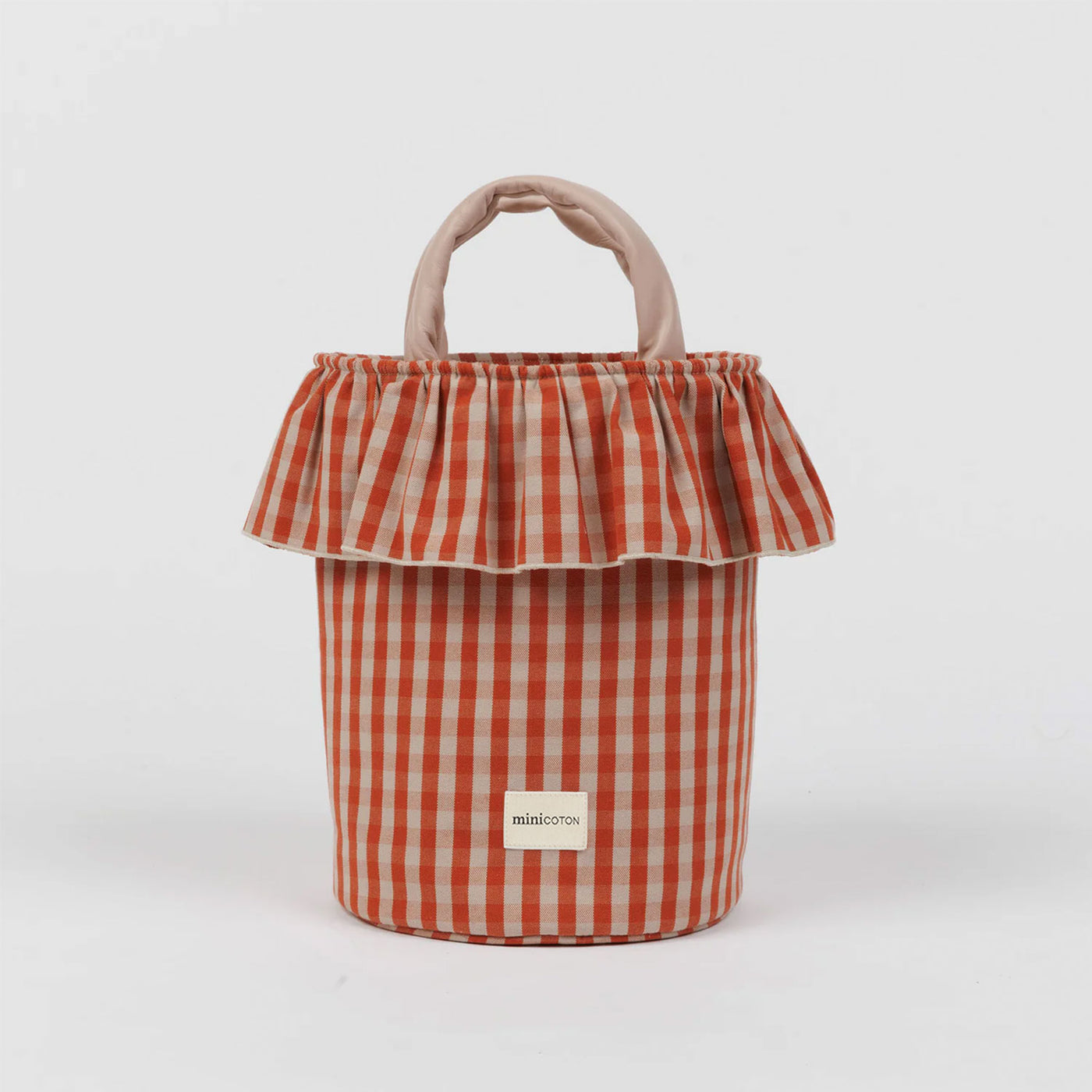Basket Vichy - Rose + Rouge