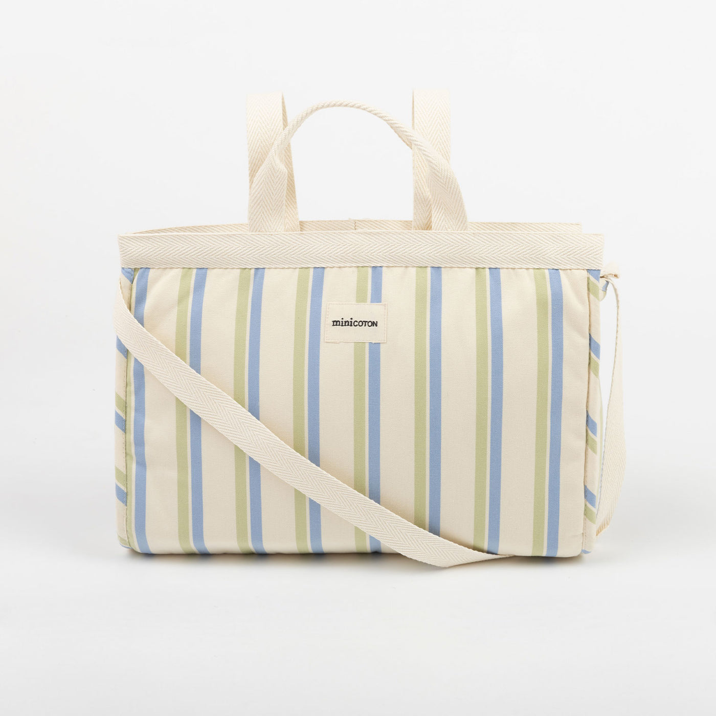 Bolsa Flat Apple + Blue - PRE ORDER