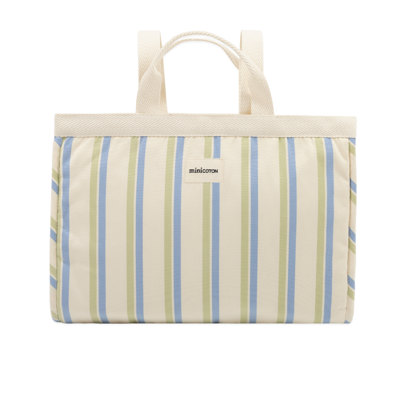 Bolsa Flat Apple + Blue - PRE ORDER