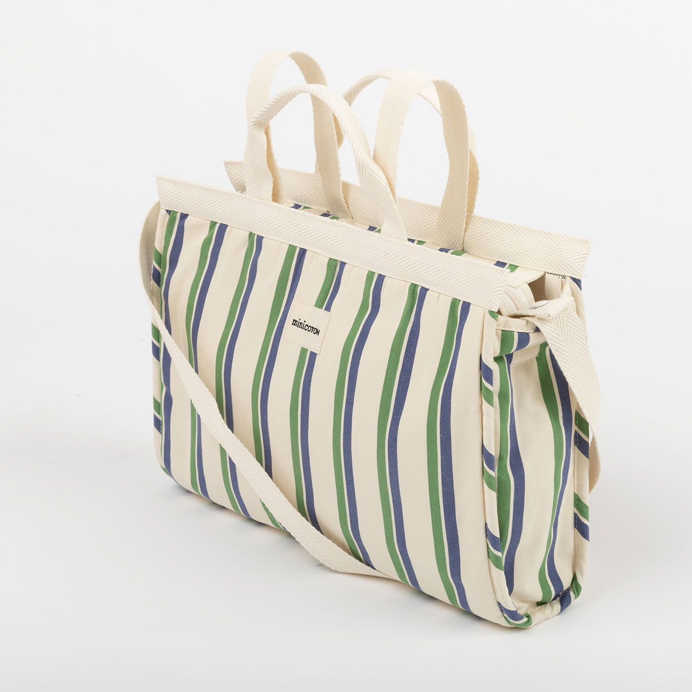 Bolsa Flat Blueberry + Green - PRE ORDER