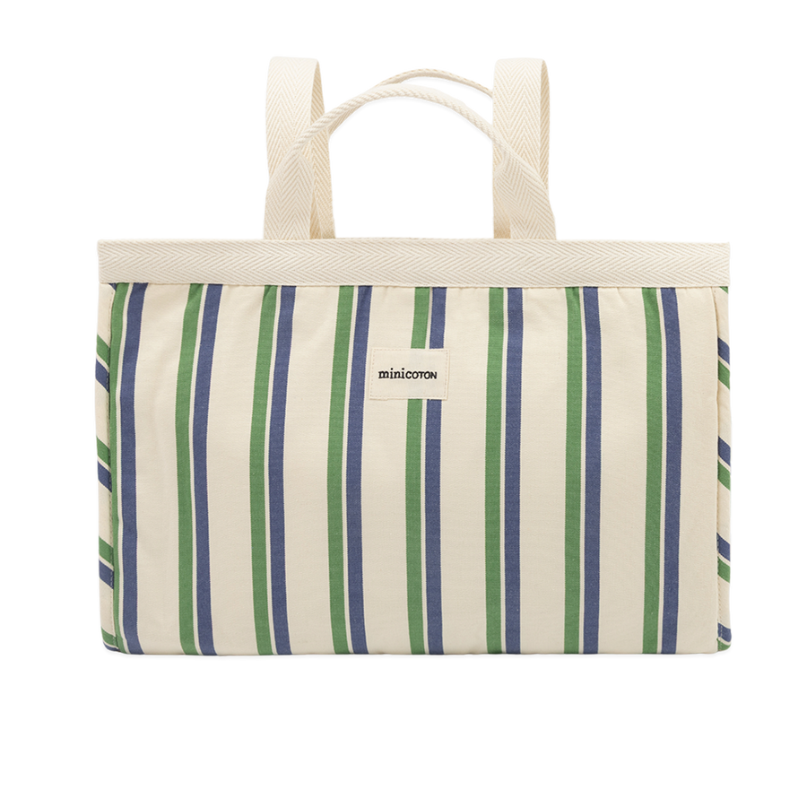 Bolsa Flat Blueberry + Green - PRE ORDER