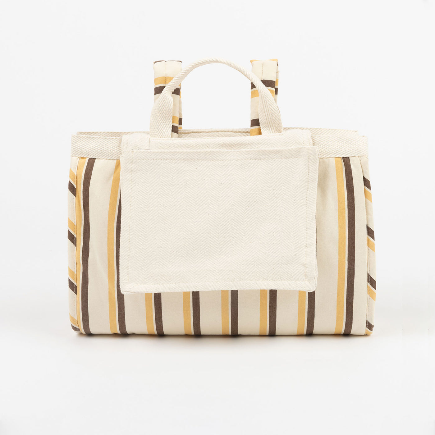 Bolsa Flat Choco + Yellow - PRE ORDER