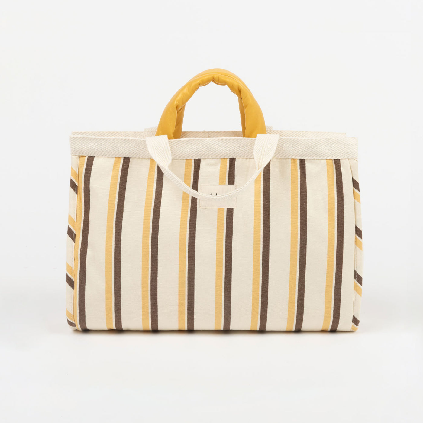 Bolsa Flat Choco + Yellow - PRE ORDER