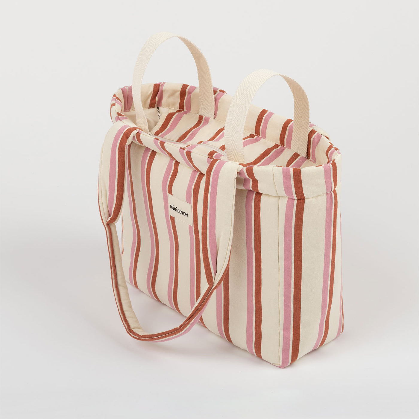 Bolsa Handle Cherry + Pink