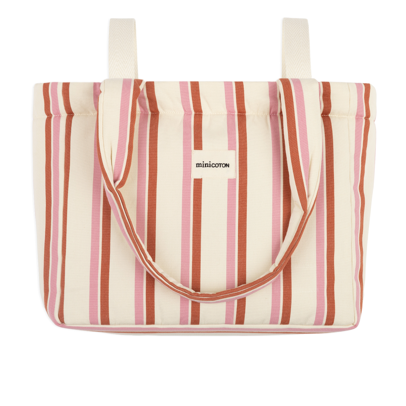 Bolsa Handle Cherry + Pink