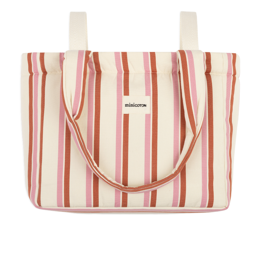 Bolsa Handle Cherry + Pink