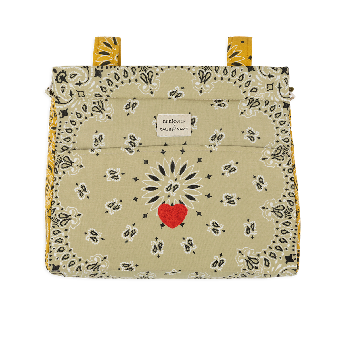 Bolsa Icon - Beige / Moutarde