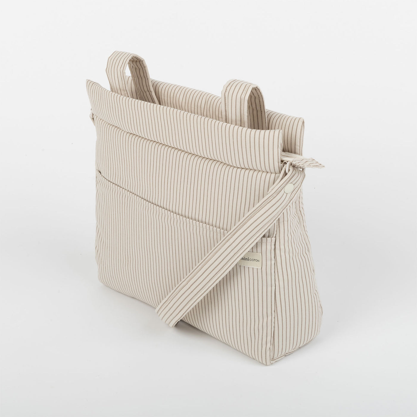 Bolsa Icon Beige Stripes