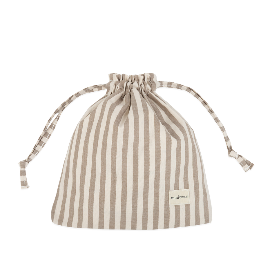 Mehrzwecktasche Beige Stripes