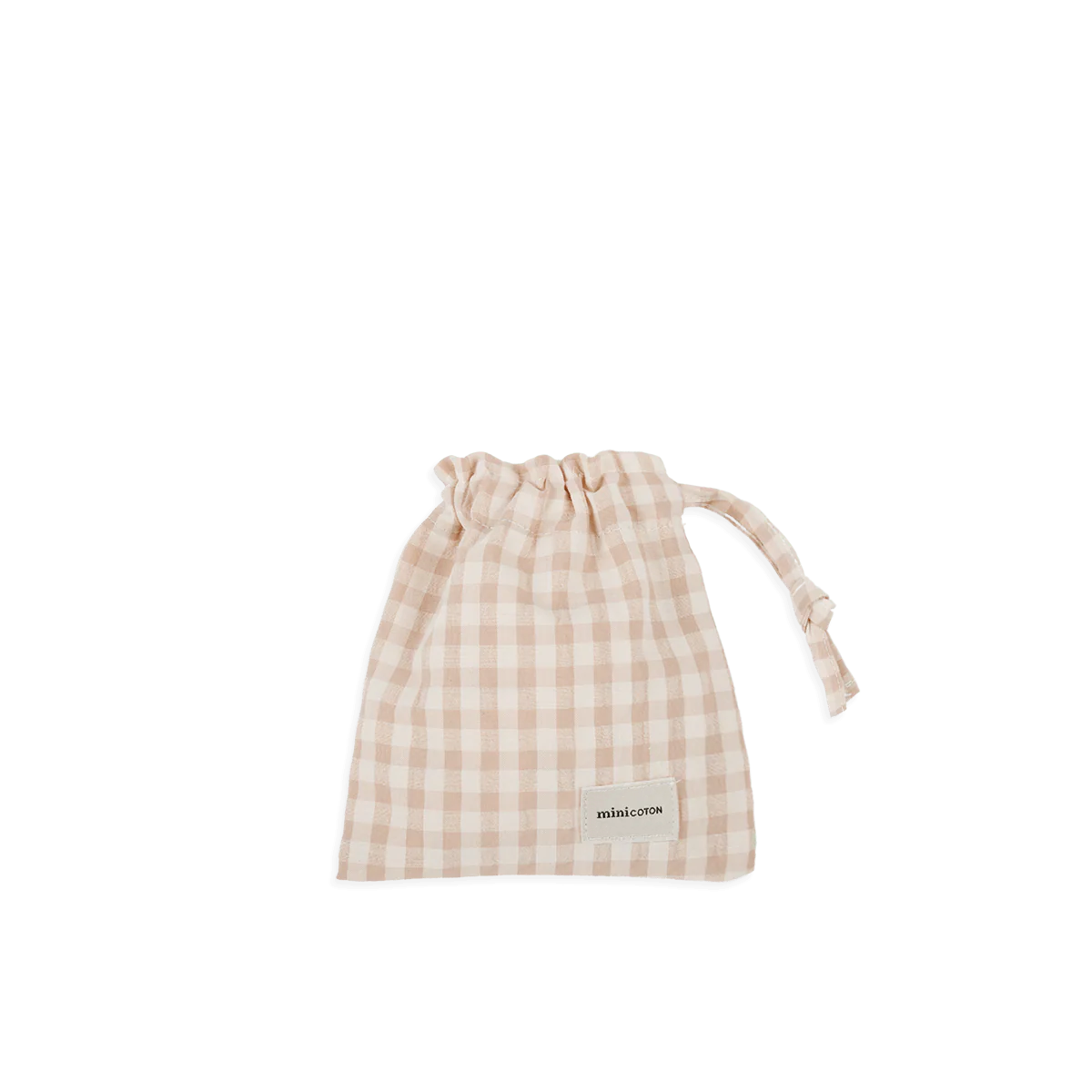 Pacifier Bag Vichy Rose