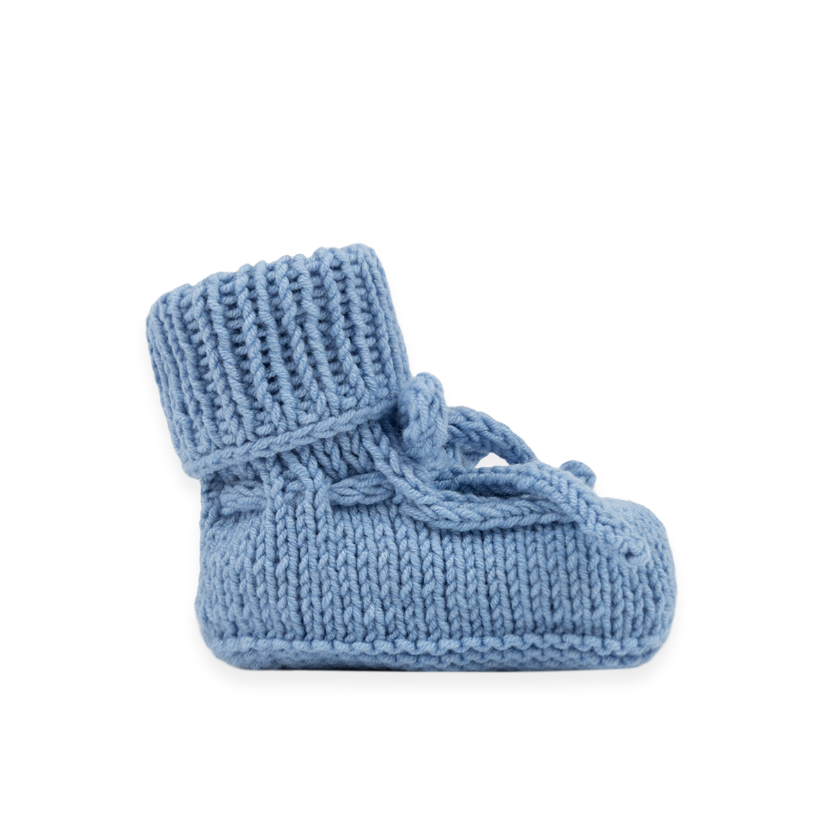 Booties Crochet Blue
