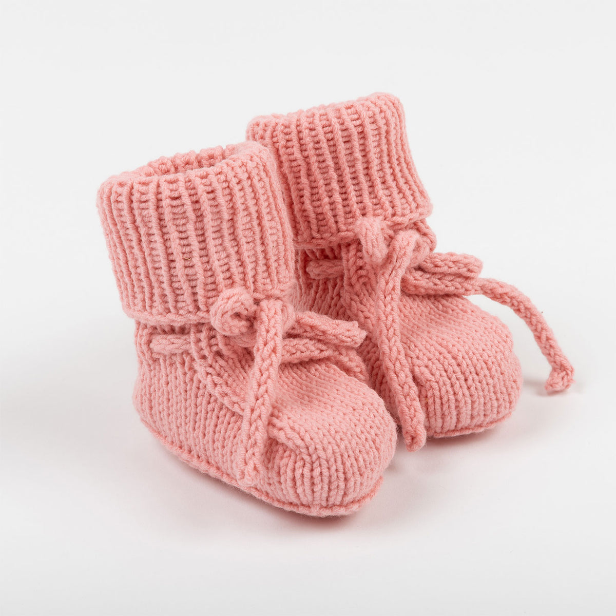 Booties Crochet Pink