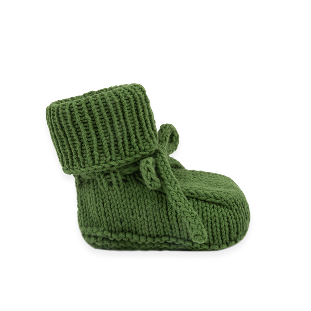 Booties Crochet Green
