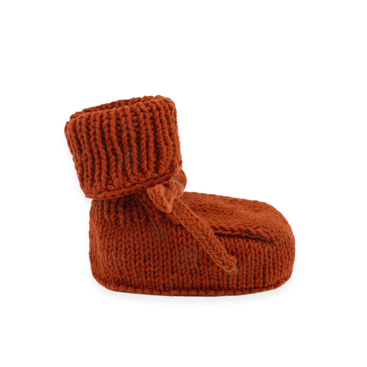 Booties Crochet Red