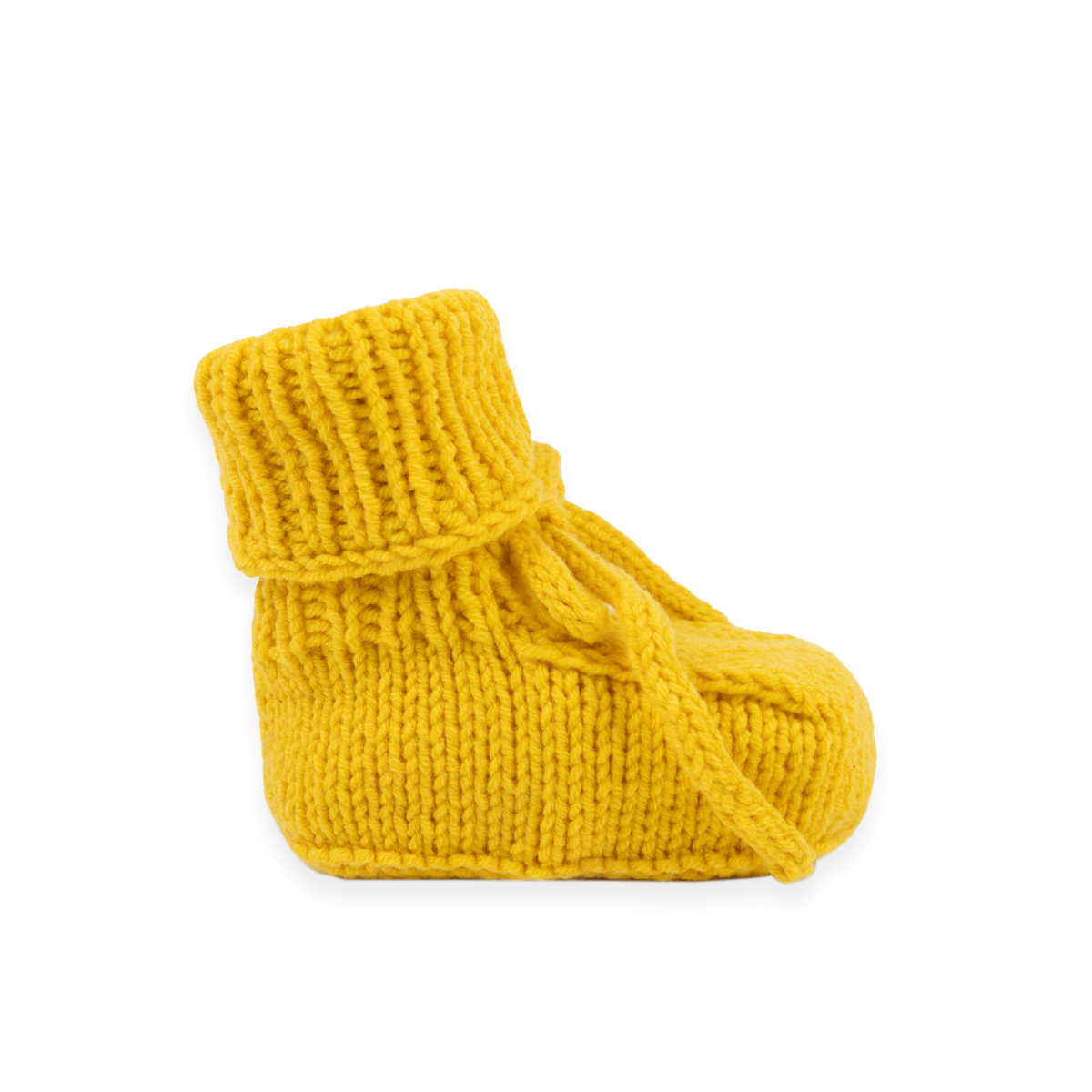 Booties Crochet Yellow
