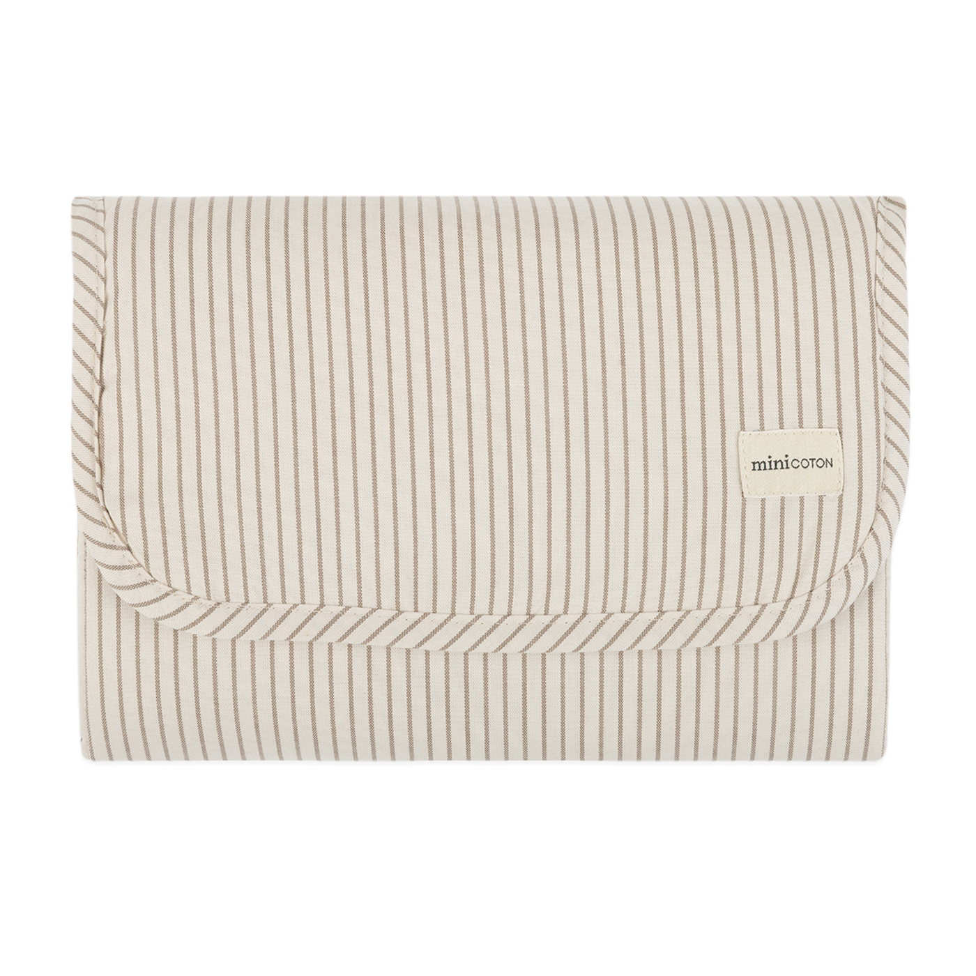 Cambiador Folded Beige Stripes