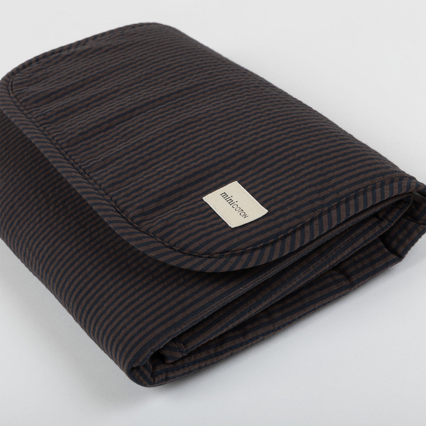 Folded Changing Mat Caramel Stripes