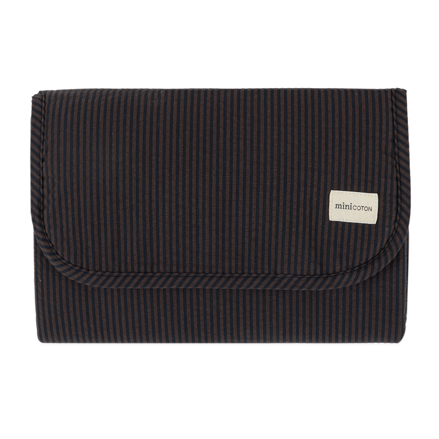 Folded Changing Mat Caramel Stripes