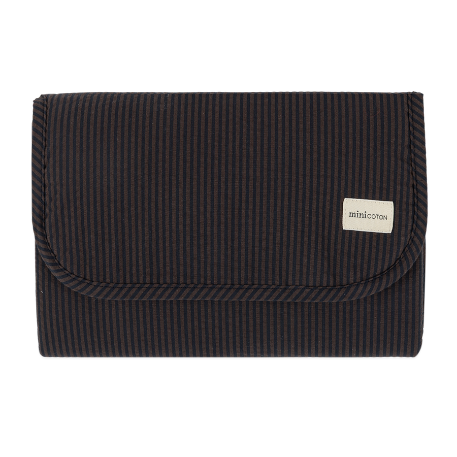 Mudador Dobrável Risca Caramelo