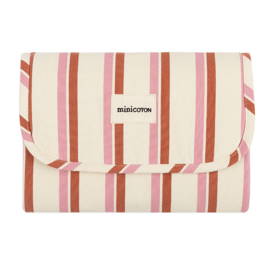 Cambiador Folded Cherry + Pink