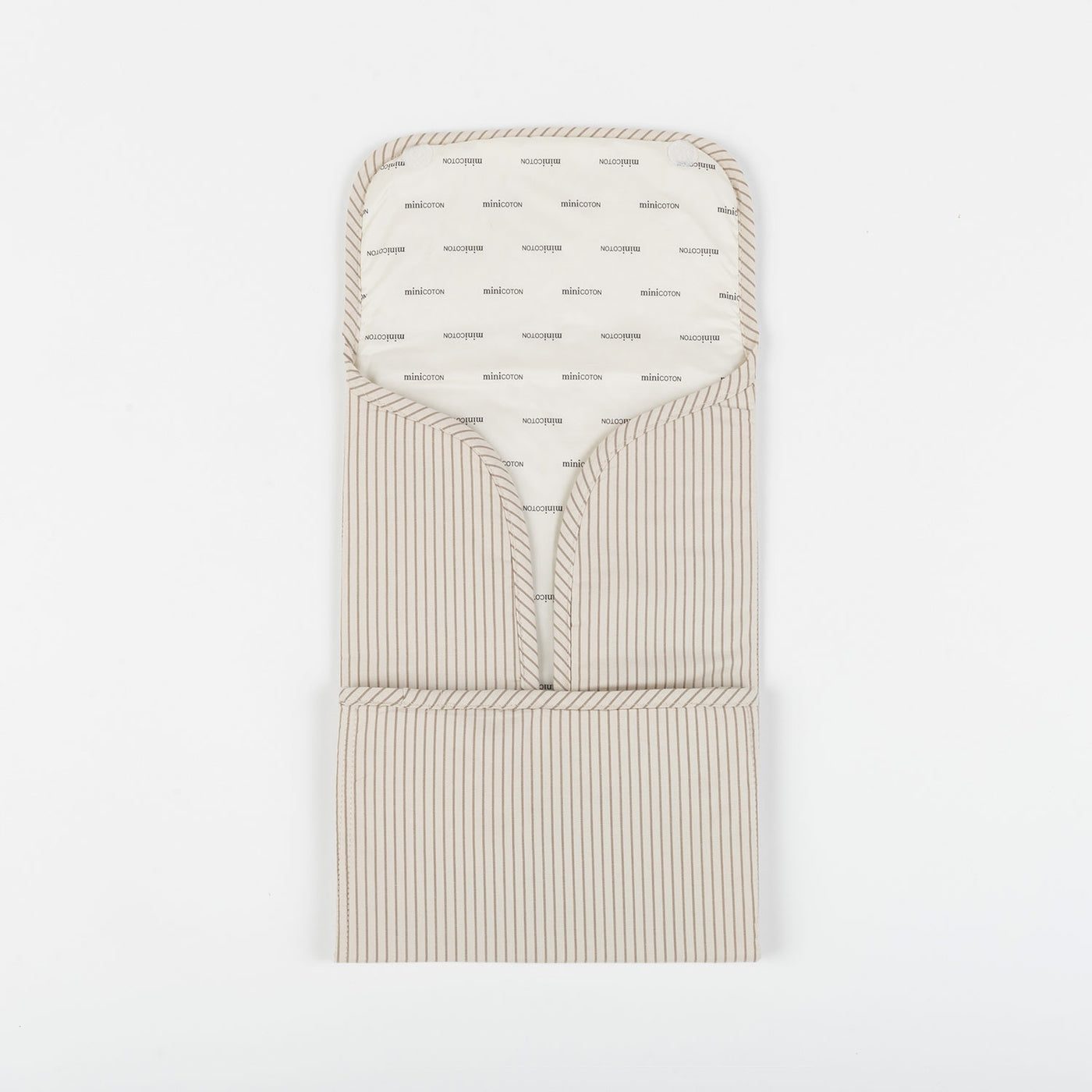 Cambiador Folded Beige Stripes