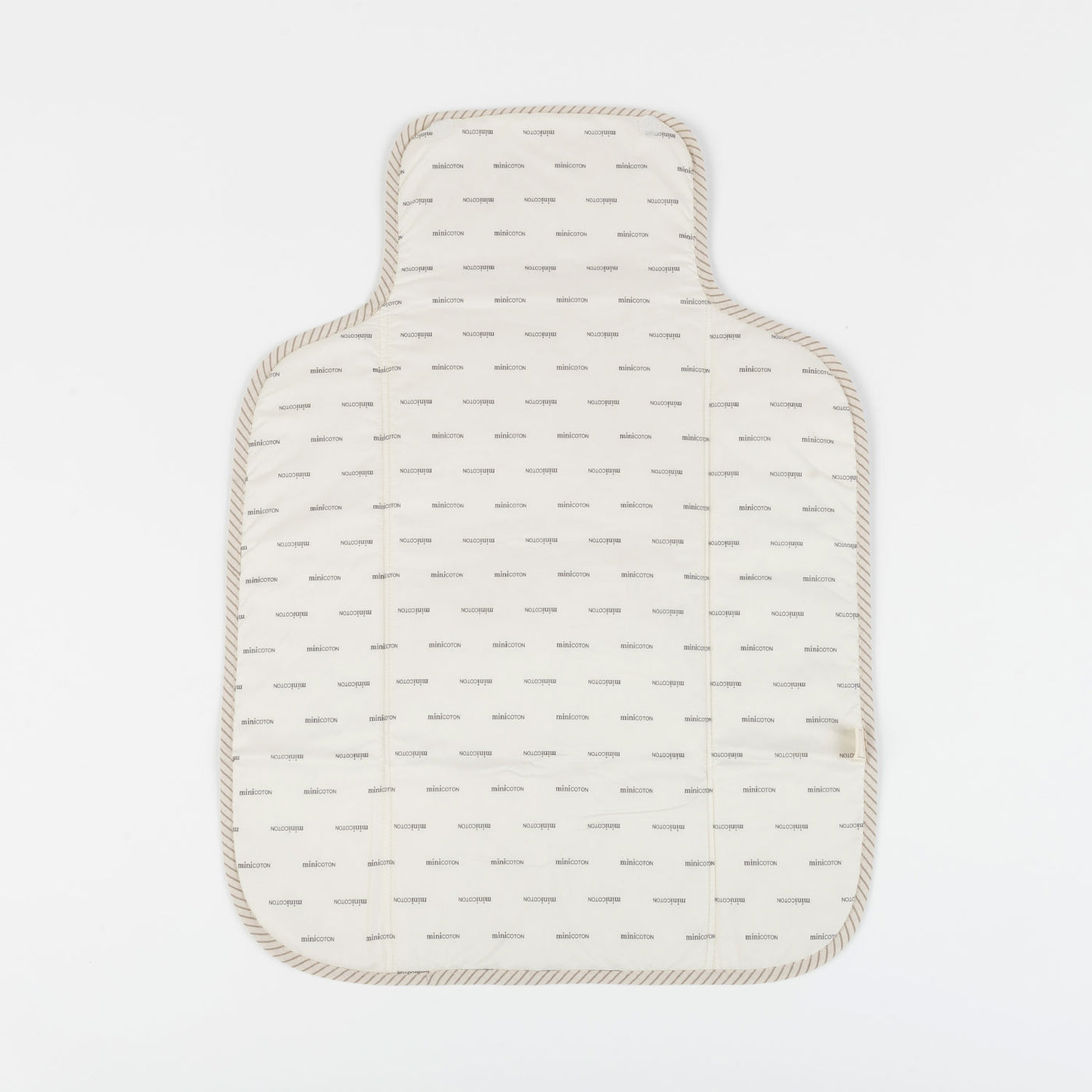 Cambiador Folded Beige Stripes