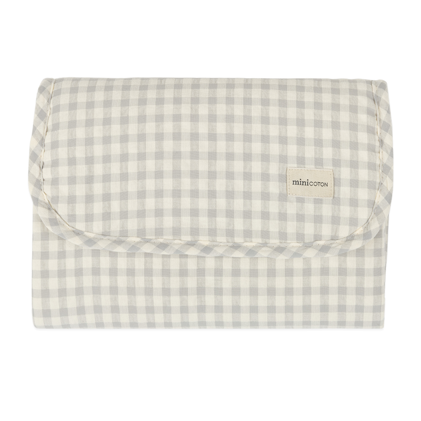 Cambiador Folded Vichy Blue