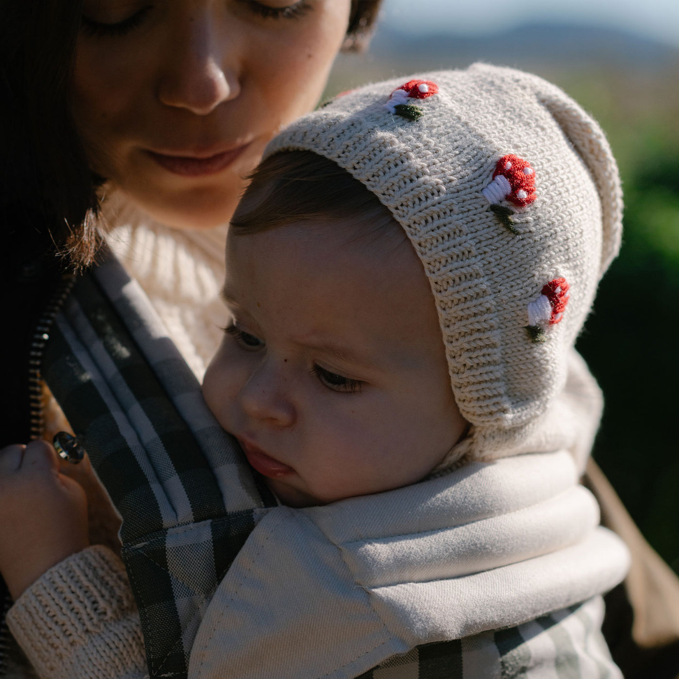 Capota Crochet Mushroom