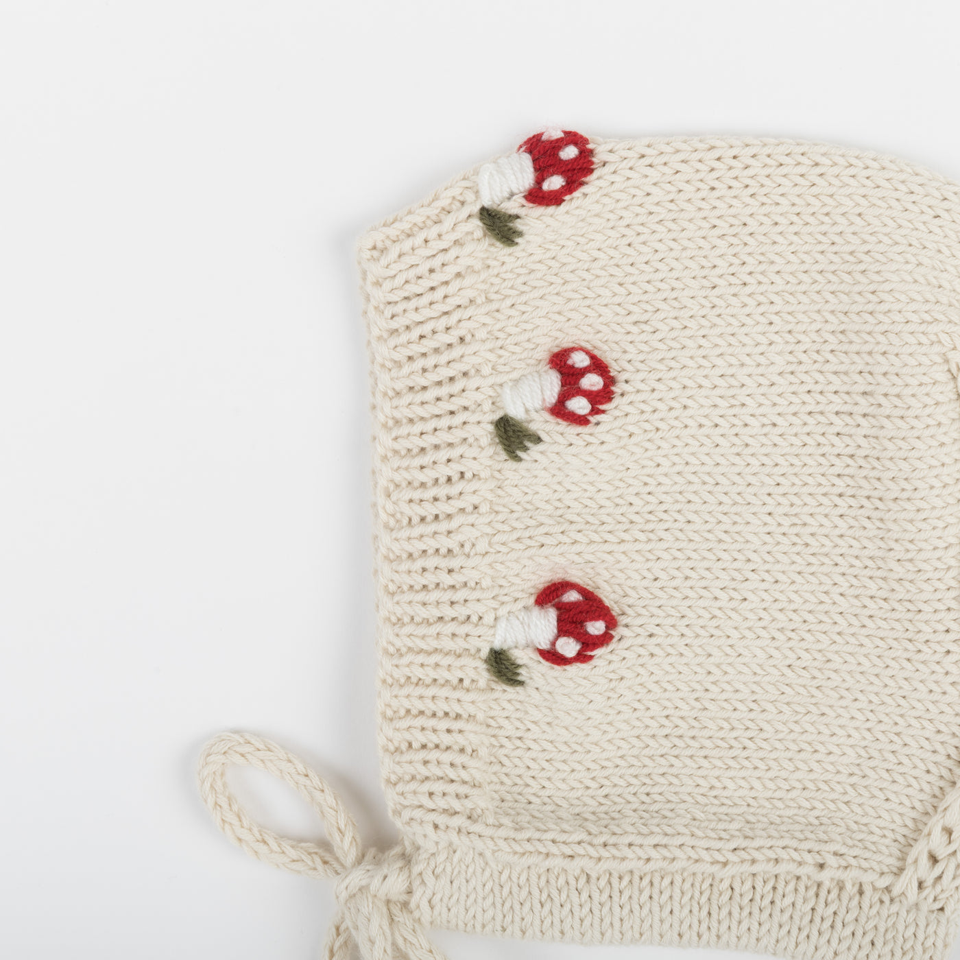 Capota Crochet Mushroom