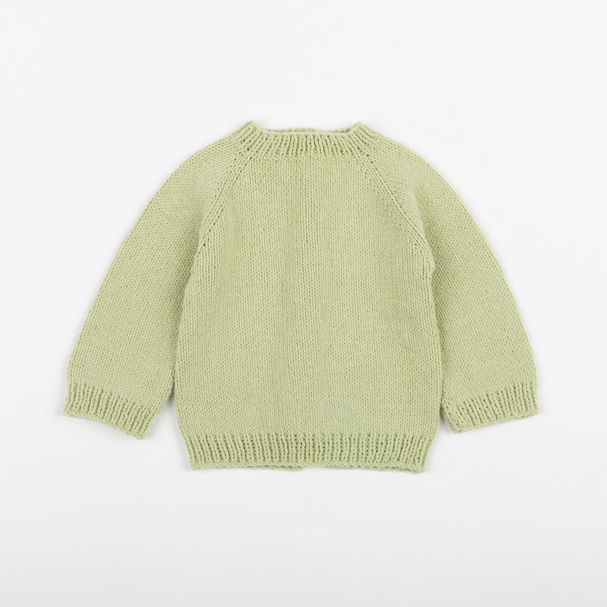 Cardigan Crochet Light Green