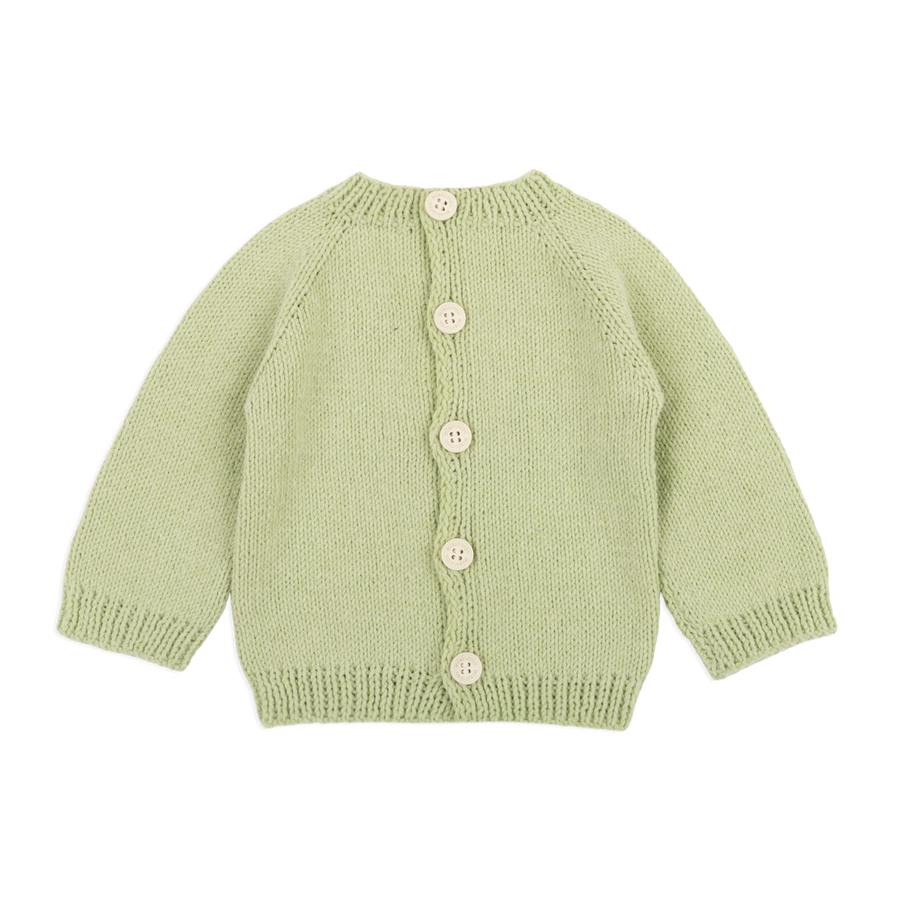 Cardigan Crochet Light Green
