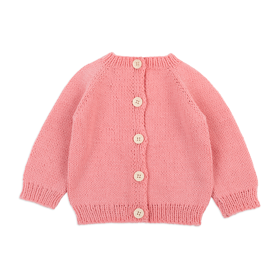 Cardigan Crochet Pink