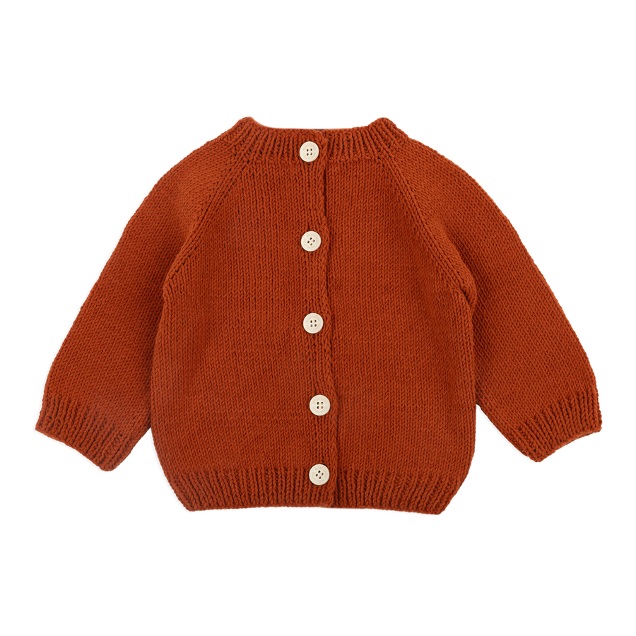 Cardigan Crochet Red