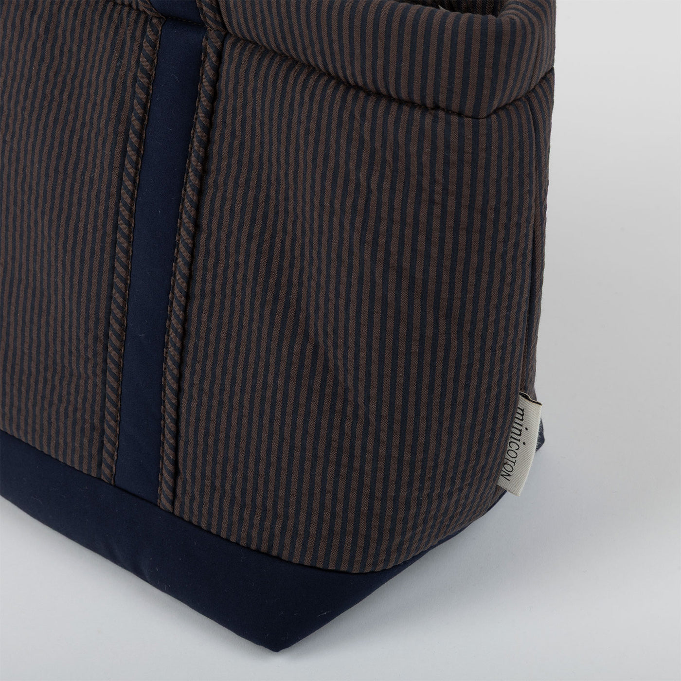 Carry Riscas Caramelo