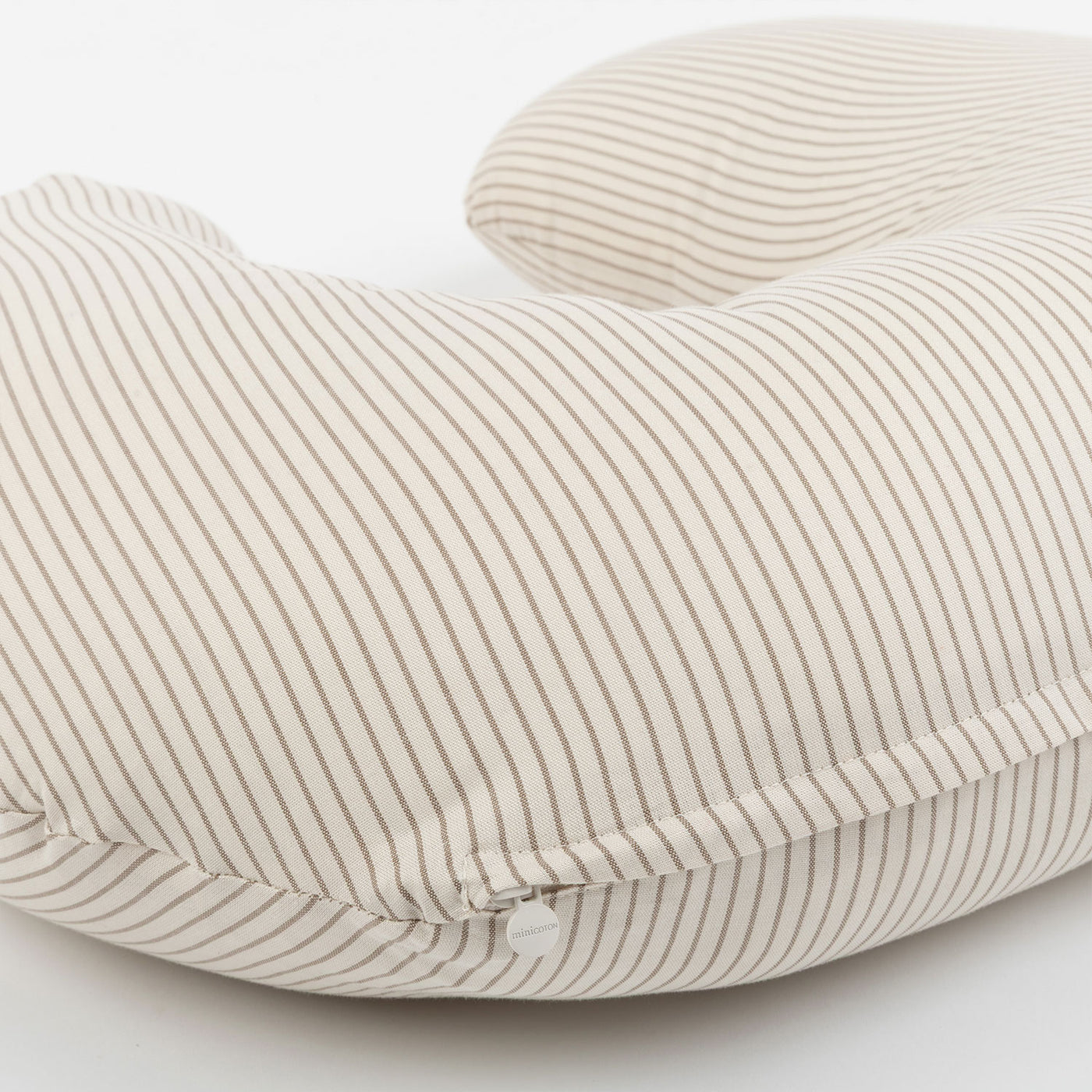 Coixí Lactància Beige Stripes