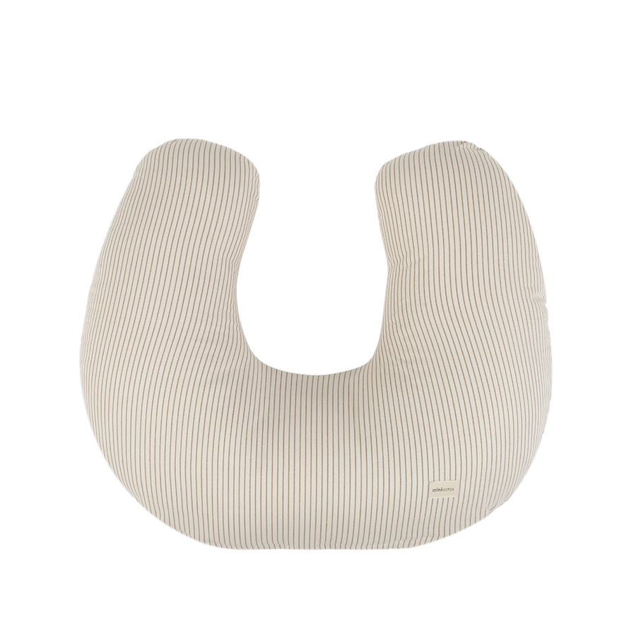 Cojín Lactancia Beige Stripes