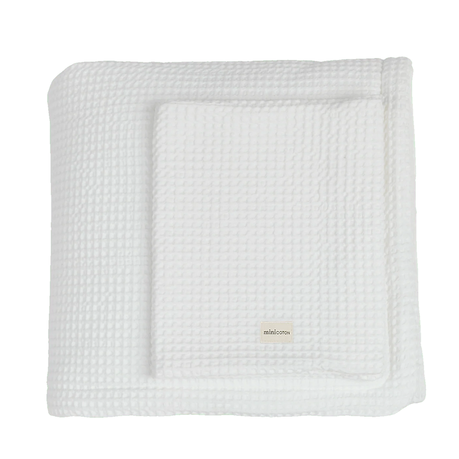 Colcha + Funda Almohada Big Lula Blanco