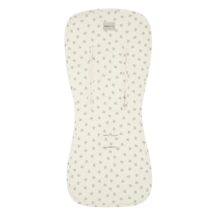 Blossom Blue Stroller Mat