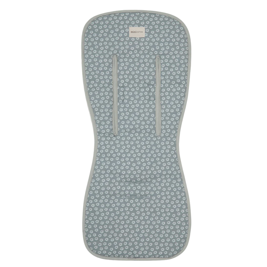 Colchoneta Flor Dusty Blue