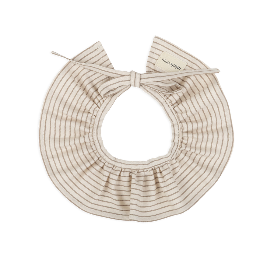 Cuello Volant Beige Stripes