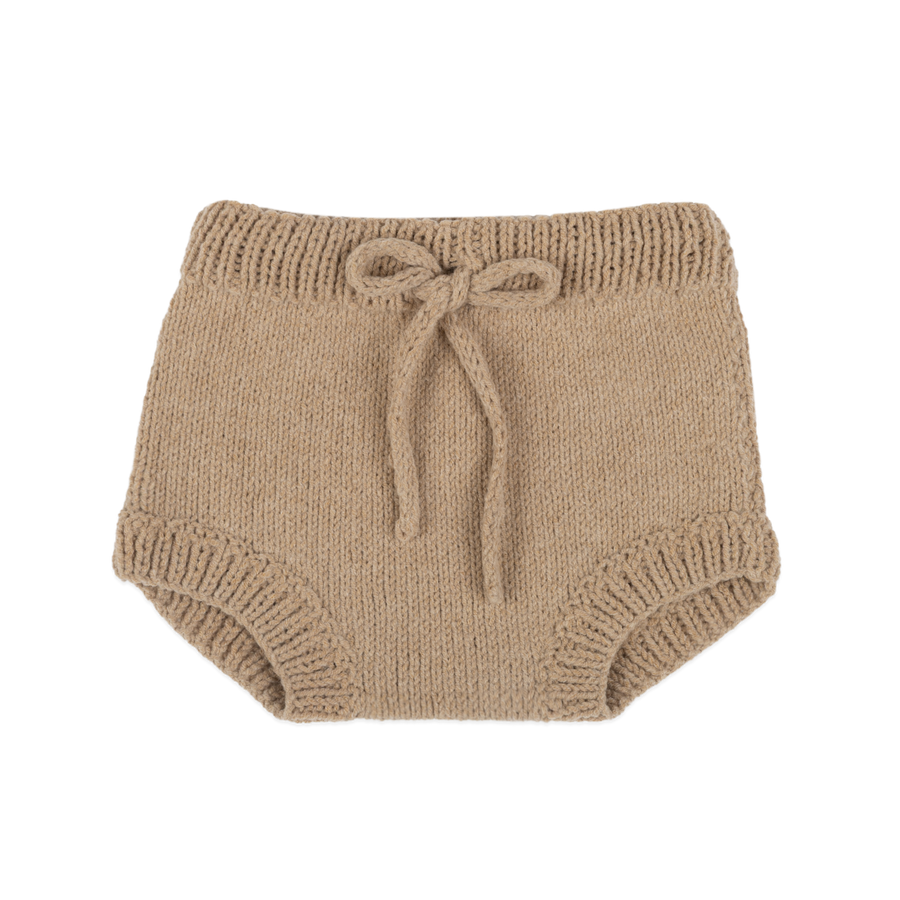 Culote Crochet Beige Melange
