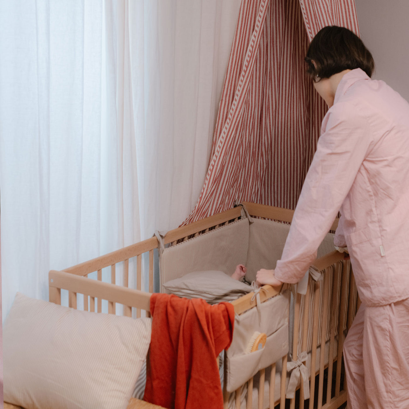 Protector Bressol Half Reversible Ratlles Beige