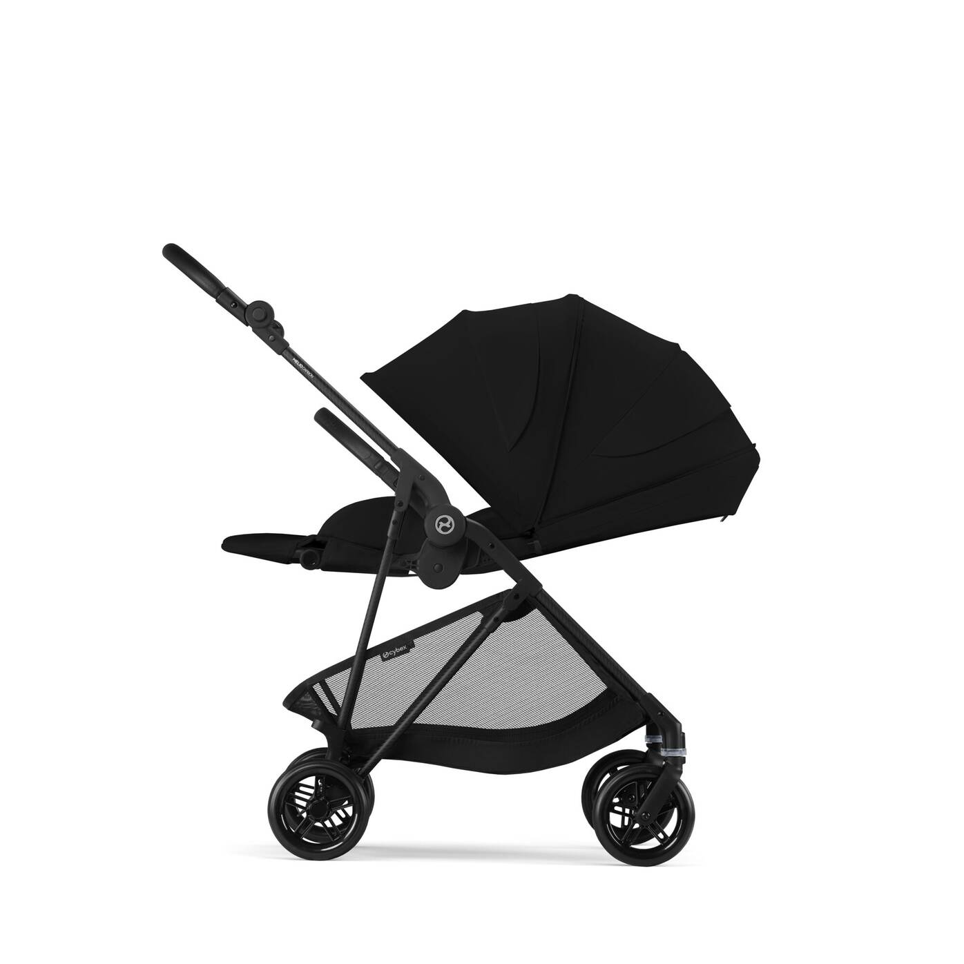 Cybex Melio Carbon Magic Black Complete · Minicoton