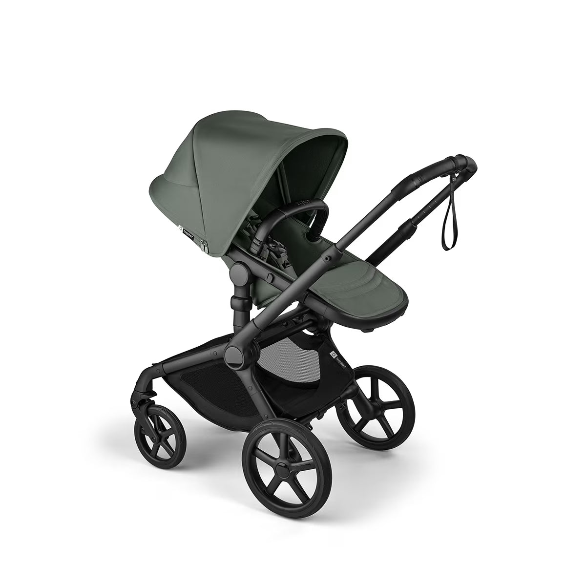 bugaboo fox 5 forest green Bugaboo Fox 5 Renew Stroller+Carrycot Forest Green/Forest Green/Black · Minicoton