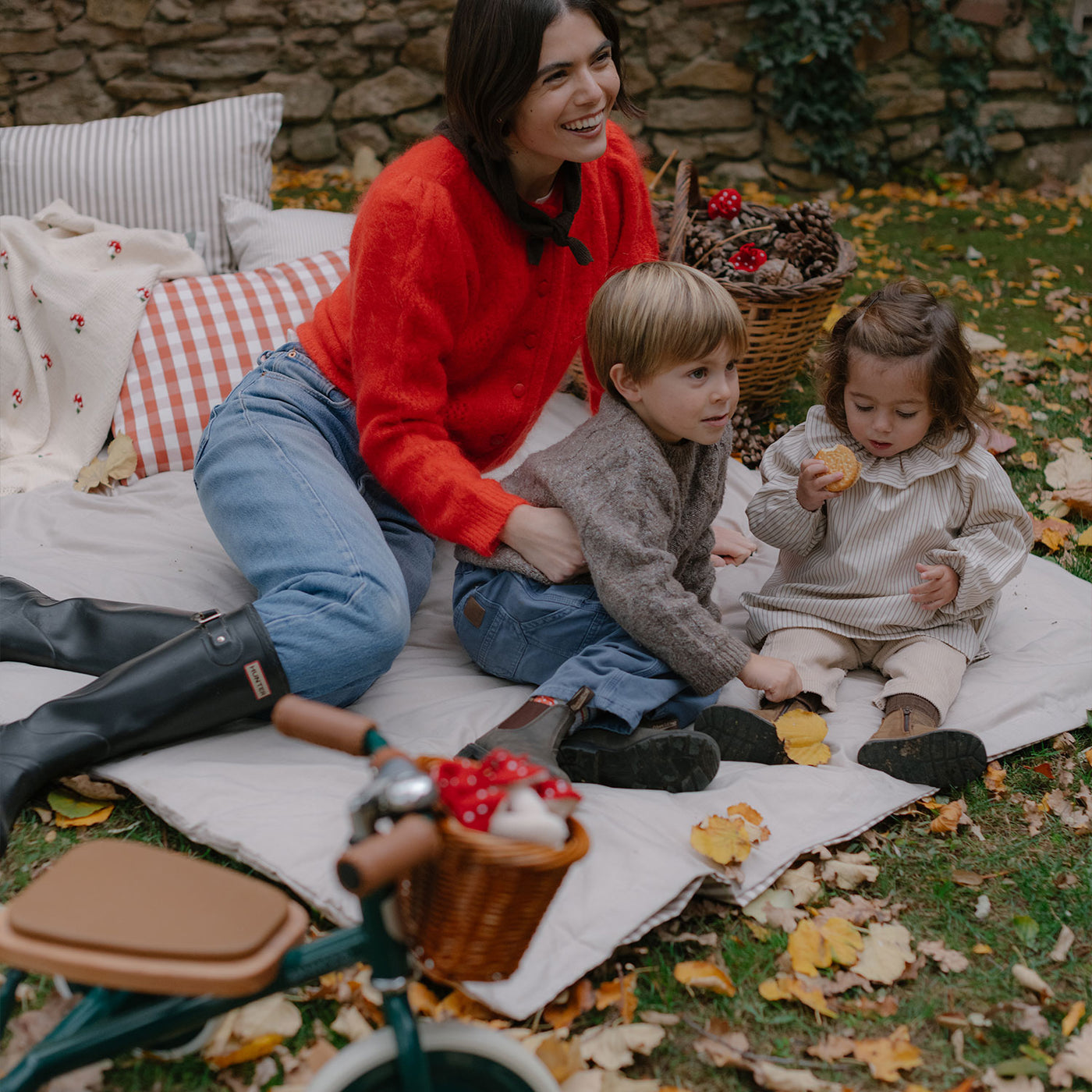 Funda Nòrdica Reversible Llit 90cm Beige Stripes