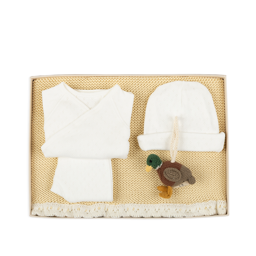 Coffret Cadeau Nouveau-né Canard