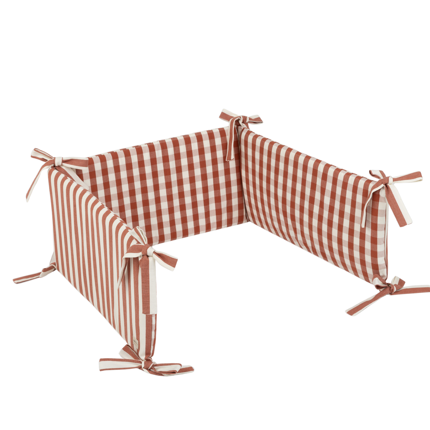 Half Reversível Vermelho + Off White