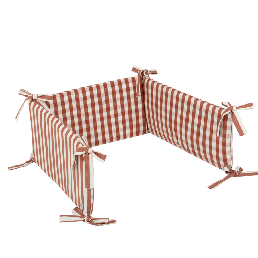 Half Reversível Vermelho + Off White