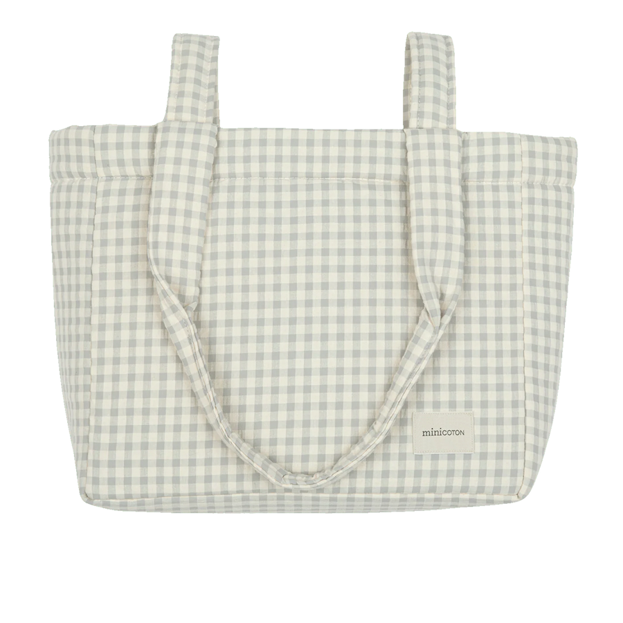 Handle Bag Vichy Blue